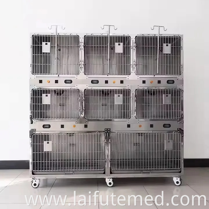 Grand Pet Veterinary Equipment Veterinary Clinic Puppy Incubator Pet ICU Cage